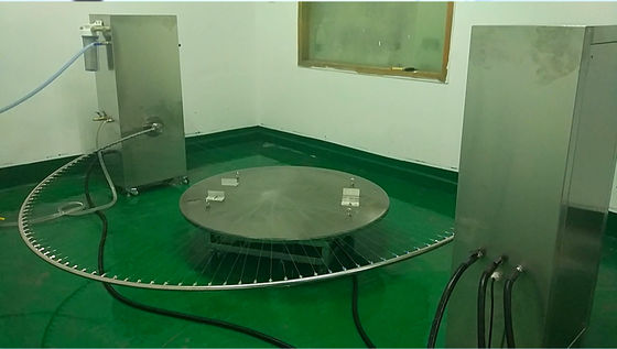 Máy kiểm tra chống nước tiêu chuẩn LIYI IEC60529 Phun và bắn nước ống dao động