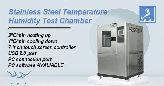 Buồng ổn định nhiệt ẩm với buồng độ ẩm và nhiệt độ kiểm soát nhiệt độ và độ ẩm không đổi