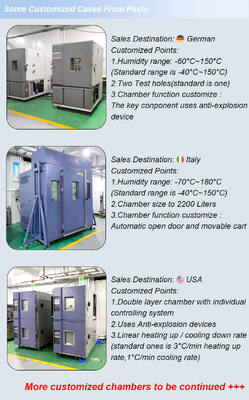 Buồng ổn định nhiệt ẩm với buồng độ ẩm và nhiệt độ kiểm soát nhiệt độ và độ ẩm không đổi