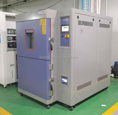 LIYI Phòng thử nghiệm xoáy nhiệt độ cao thấp thay đổi nhanh nhiệt độ 80L Công cụ thay đổi nhiệt độ nhanh