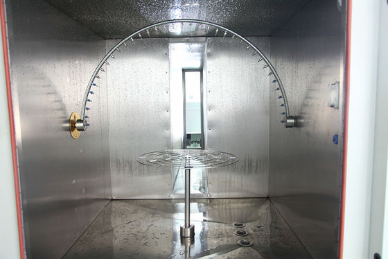 Máy thử mưa bắn tung tóe IPX4 Swiping Tube Radius R200 400 600mm